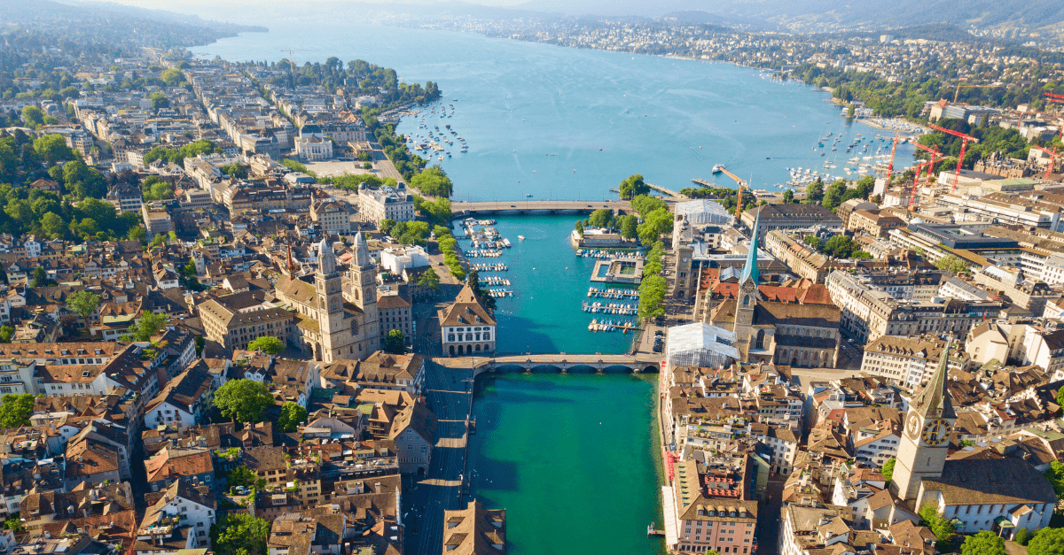 Zurich ranked fifth in Europe’s Best Cities 2023